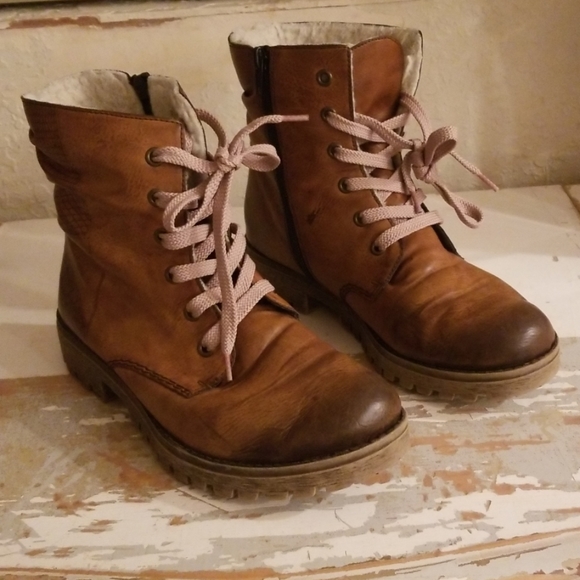 rieker combat boots